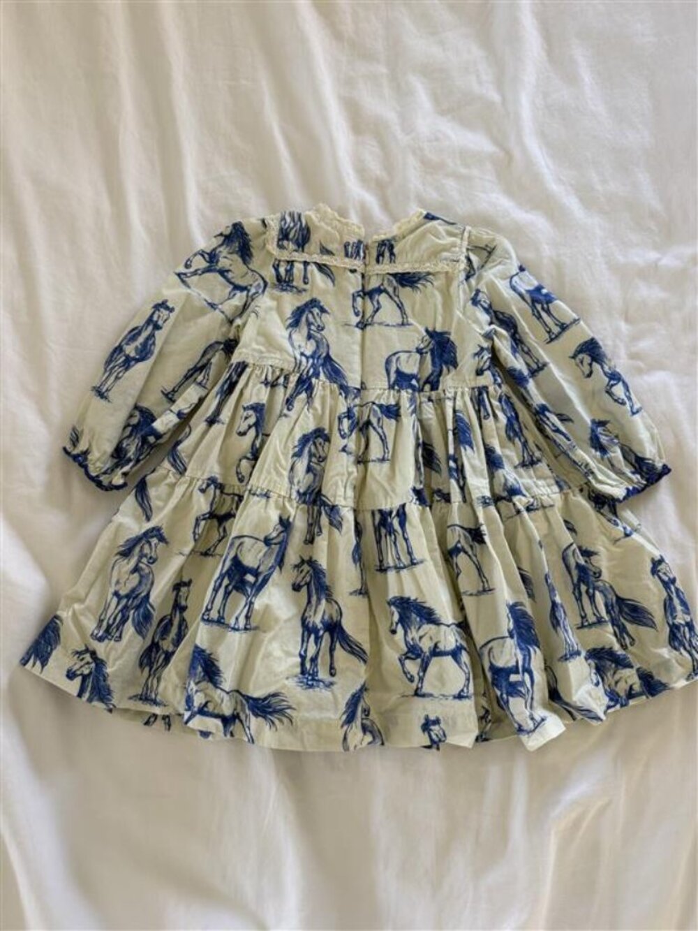 Pink Chicken Toddler Girl Horse Dress size 3T - Picture 2 of 3